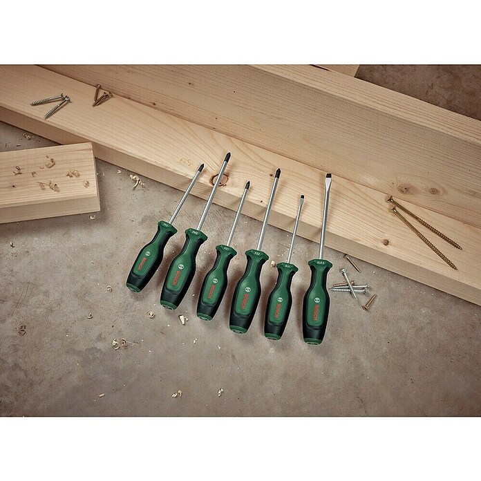 Bosch Set de destornilladores (6 pzs.) | BAUHAUS
