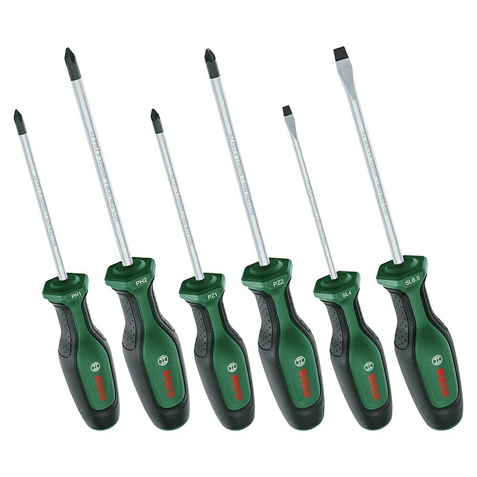 Bosch Set de destornilladores (6 pzs.) | BAUHAUS