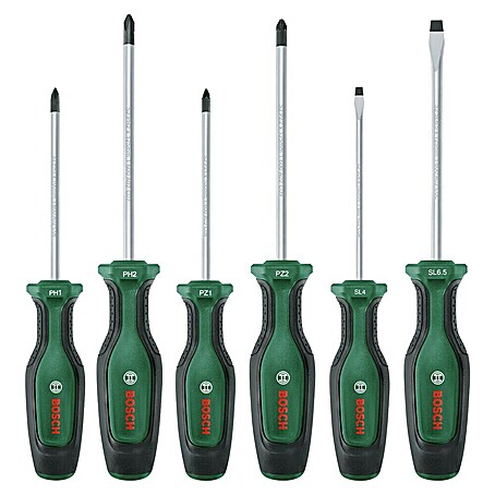 Bosch Set de destornilladores (6 pzs.)