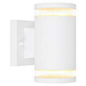 Globo LED-Außenwandleuchte Alcala (11 W, Weiß, Ø x H: 10 x 16,5 cm) | BAUHAUS