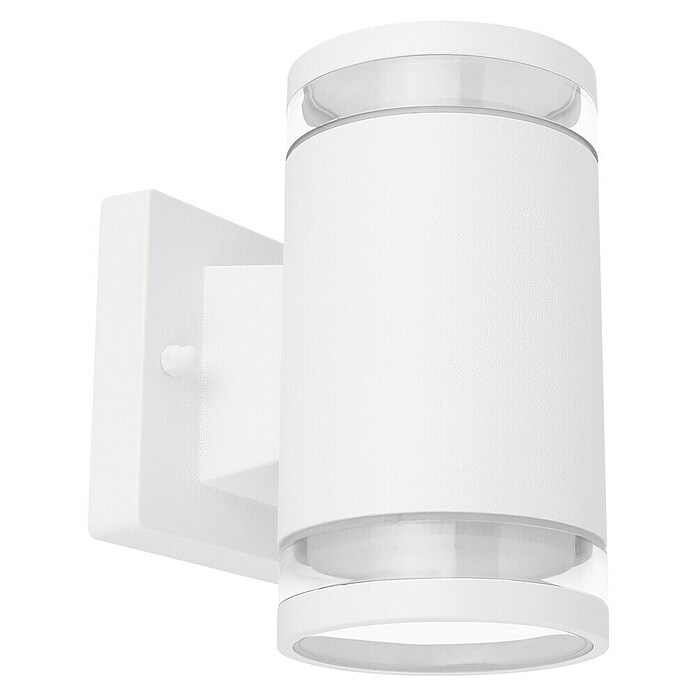 Globo LED-Außenwandleuchte Alcala (11 W, Weiß, Ø x H: 10 x 16,5 cm) | BAUHAUS