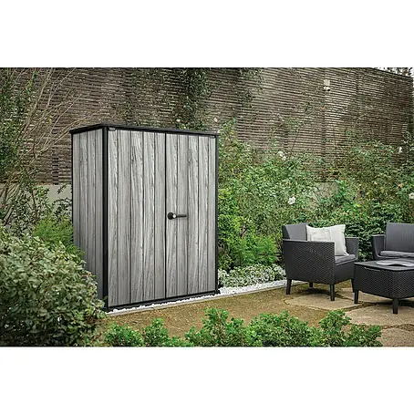 Keter  Geräteschrank Signature Strom Grey High-Store
