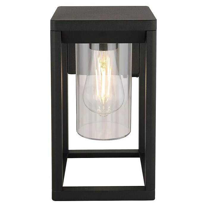 Globo Vanjska zidna LED svjetiljka Candela  (15 W, Crna, IP44) | BAUHAUS