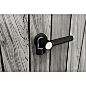 Keter Geräteschrank Signature Strom Grey High-Store (Außenmaß inkl. Dachüberstand (B x T): 140 x 73,6 cm, Stormgrey, Kunststoff) | BAUHAUS