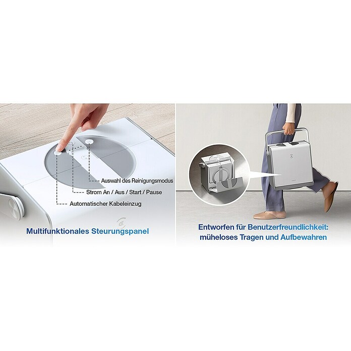 Ecovacs Fensterreinigungsroboter Winbot W2 Omni (Tankvolumen: 60 ml, Akkulaufzeit: 110 min) | BAUHAUS