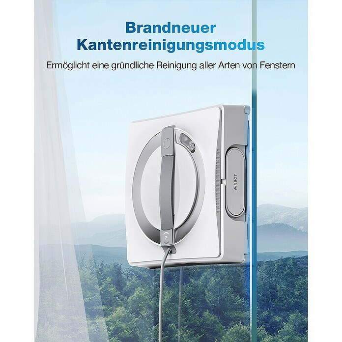 Ecovacs Fensterreinigungsroboter Winbot W2 Omni (Tankvolumen: 60 ml, Akkulaufzeit: 110 min) | BAUHAUS