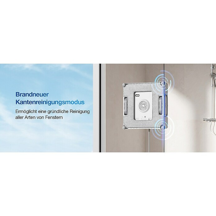 Ecovacs Fensterreinigungsroboter Winbot W2 Omni (Tankvolumen: 60 ml, Akkulaufzeit: 110 min) | BAUHAUS