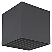 Globo Außenwandleuchte Illi (6 W, Schwarz, 10 x 10 x 10 cm, IP54) | BAUHAUS