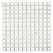 Mosaikfliese Quadrat Artifical XCM ASM21 (30,5 x 30,5 cm, Weiß, Glänzend)