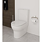 Pack de WC Adan 2004 (Sin borde de descarga, Sin esmalte especial, Salida WC: Vertical, Blanco) | BAUHAUS