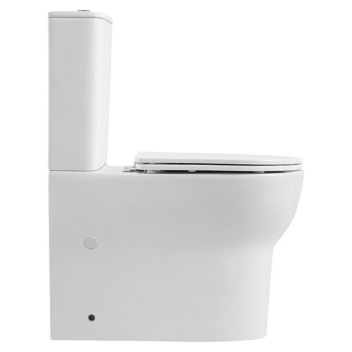 Pack de WC Adan 2004 (Sin borde de descarga, Sin esmalte especial, Salida WC: Vertical, Blanco) | BAUHAUS