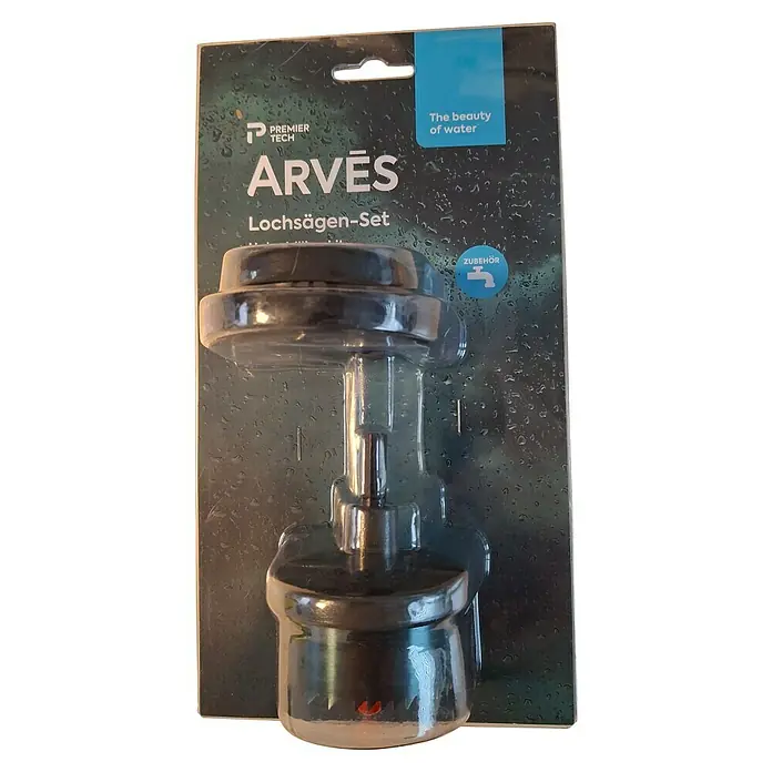 Arves Lochsägen-Set mit Dichtungen - Geeignet für: Kunststoff Regenspeicher - Das ARVĒS Lochsägen-Set von Premier Tech ist ein Zubehör für Wasseranwendungen mit dem Motto "The beauty of water".