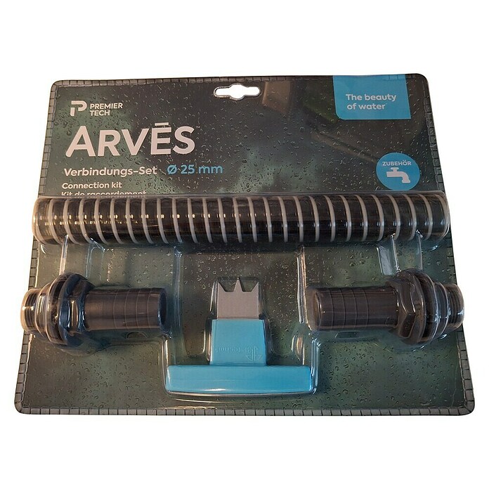 3P Technik Verbindungs-Set (Durchmesser: 25 mm, Größe Anschluss: ¾″, Länge: 25 cm)