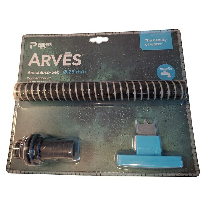 3P Technik Anschluss-Set (Länge: 25 cm, Größe Anschluss: ¾″, Zubehör: Bohrer)