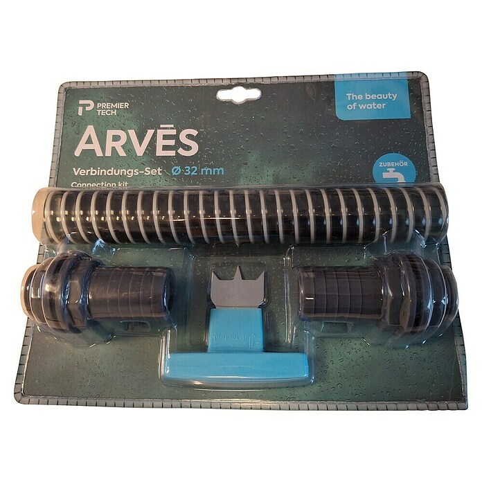3P Technik Verbindungs-Set (Länge: 25 cm, Größe Anschluss: 1″, Zubehör: Bohrer)