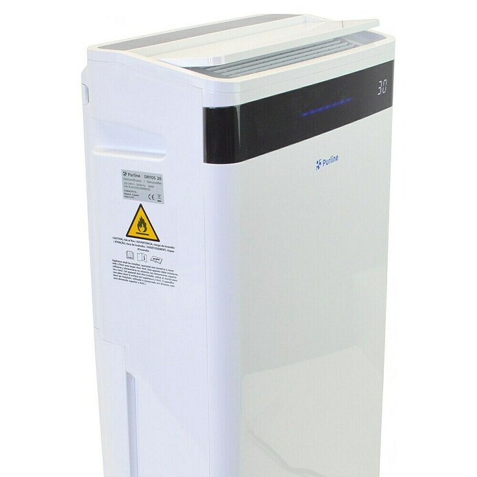 Purline Deshumidificador Dryos 20 (440 W, Potencia de deshumidificación: 20 l/día, Blanco, 5,5 l) | BAUHAUS