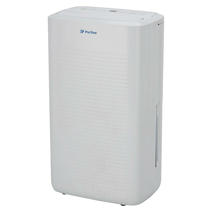 Purline Deshumidificador Dryos 12 (250 W, Potencia de deshumidificación: 12 l/día, Blanco, 2 l) | BAUHAUS