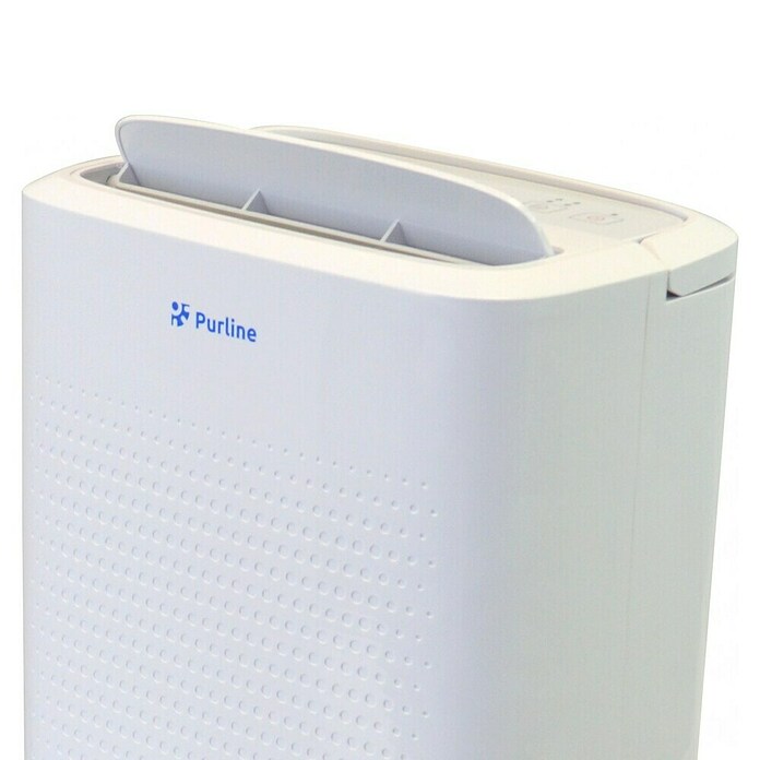 Purline Deshumidificador Dryos 12 (250 W, Potencia de deshumidificación: 12 l/día, Blanco, 2 l) | BAUHAUS