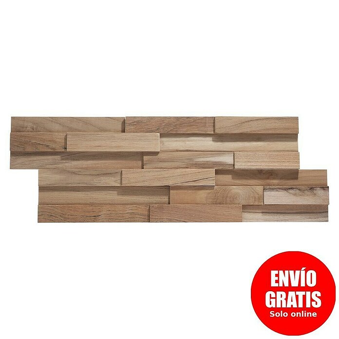 Panel de revestimiento Ultrawood Teka Firenze (49,5 cm x 18 cm x 12,5 mm)