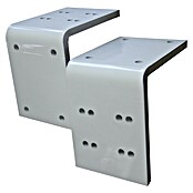 Deckenadapter ALT-ET-DA (175 x 130 x 175 mm, Verkehrsweiß, Passend für: Sunfun Vollkassettenmarkisen Elba) | BAUHAUS