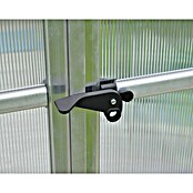 Palram – Canopia Gewächshaus Bella (Außenmaß inkl. Dachüberstand (B x T): 244 x 843 cm, 6 mm, Silber) | BAUHAUS