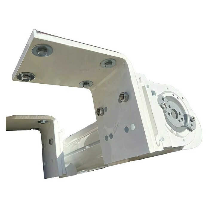 Deckenadapter ALT-ET-DA (175 x 130 x 175 mm, Verkehrsweiß, Passend für: Sunfun Vollkassettenmarkisen Elba) | BAUHAUS