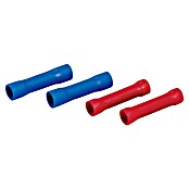 Stoßverbinder (Rot, blau, 10 Stk., Geeignet für: Flexible Adern) | BAUHAUS