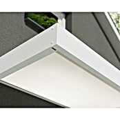 Palram – Canopia Pultvordach Sophia (215 x 95 x 17 cm, Weiß) | BAUHAUS