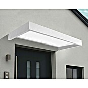 Palram – Canopia Pultvordach Sophia (215 x 95 x 17 cm, Weiß) | BAUHAUS