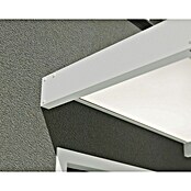 Palram – Canopia Pultvordach Sophia (215 x 95 x 17 cm, Weiß) | BAUHAUS