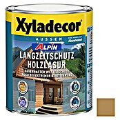 Xyladecor Langzeitschutz-Holzlasur Alpin (Birke, 1 l, Seidenglänzend, Lösemittelbasiert)