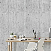 Rollo adhesivo vinílico Premium (280 x 90 cm, Encofrado, Gris, Autoadhesivo) | BAUHAUS