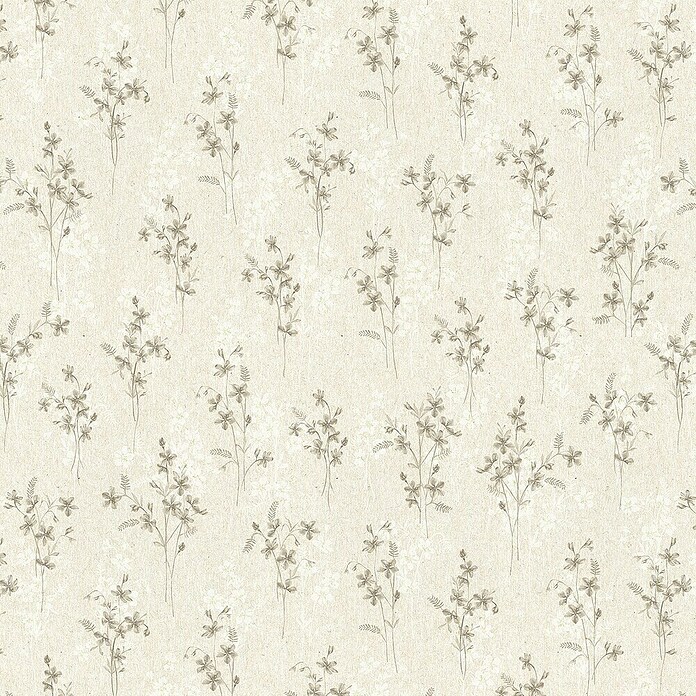 Rollo adhesivo vinílico Premium (280 x 90 cm, Fiore, Beige, Autoadhesivo) | BAUHAUS