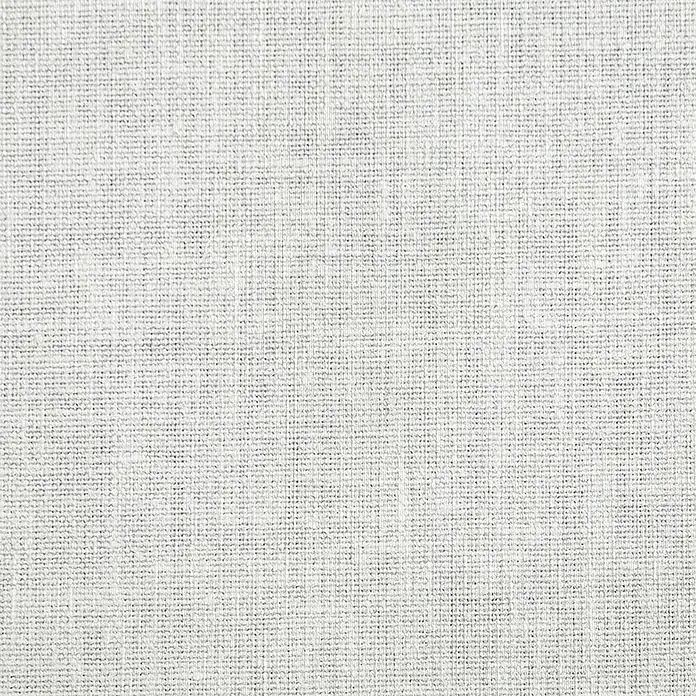 Lámina decorativa autoadhesiva vinílico Premium - 90 x 280 cm, Lienzo, Gris - Primer plano de tela de lino gris claro con una fina estructura textil y un sutil patrón de tejido.
