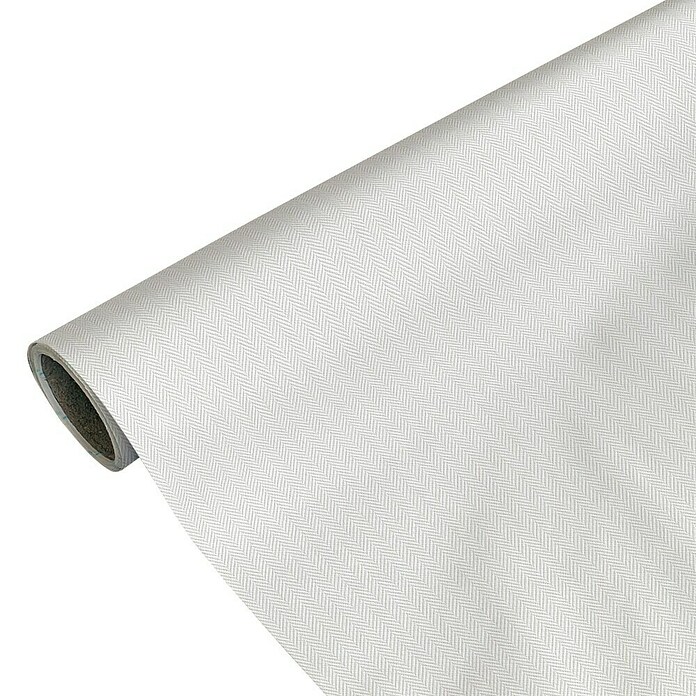 Rollo adhesivo vinílico Premium (280 x 90 cm, Espiga, Gris, Autoadhesivo) | BAUHAUS