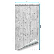 Rollo adhesivo vinílico Premium (280 x 90 cm, Encofrado, Gris, Autoadhesivo) | BAUHAUS