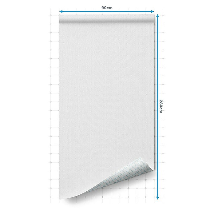 Rollo adhesivo vinílico Premium (280 x 90 cm, Espiga, Gris, Autoadhesivo) | BAUHAUS