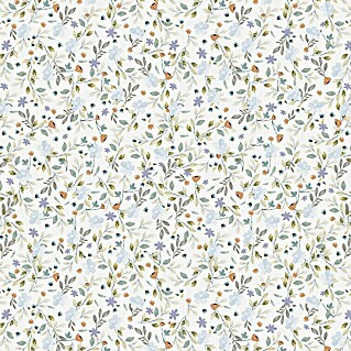 Rollo adhesivo vinílico Premium (280 x 90 cm, Nastia, Multicolor, Autoadhesivo)