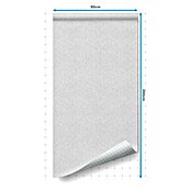 Rollo adhesivo vinílico Premium (280 x 90 cm, Lienzo, Gris, Autoadhesivo) | BAUHAUS
