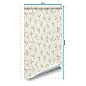 Rollo adhesivo vinílico Premium (280 x 90 cm, Fiore, Beige, Autoadhesivo) | BAUHAUS