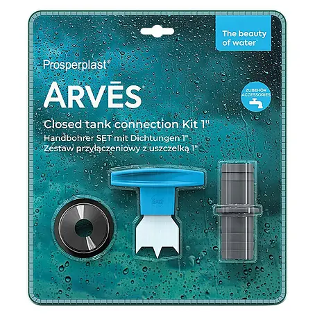 Arves  Handbohrer-Set mit Dichtung 1" 23,5 mm