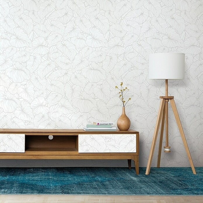 Rollo adhesivo vinílico Premium (280 x 90 cm, India, Blanco, Autoadhesivo) | BAUHAUS