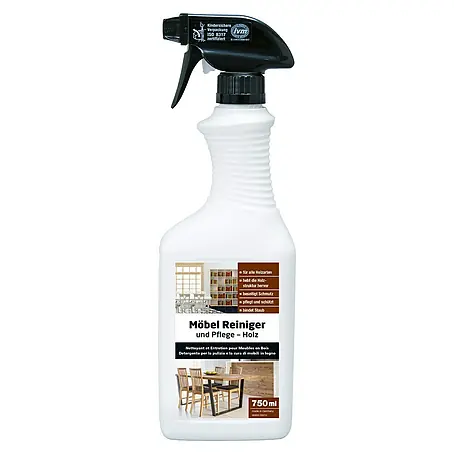 Glutoclean  Reinigungs- & Pflegemittel für Holzmöbel