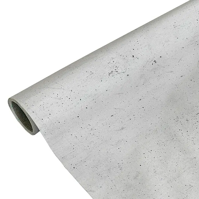 Lámina decorativa autoadhesiva vinílico Premium - 90 x 280 cm, Hormigón, Gris - Rollo de fondo fotográfico con textura de hormigón gris, perfecto para sesiones de estudio. Es un telón de fondo versátil y realista para fotos profesionales.