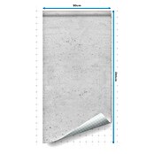 Rollo adhesivo vinílico Premium (280 x 90 cm, Hormigón, Gris, Autoadhesivo) | BAUHAUS