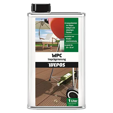 Wepos  Imprägnierung WPC