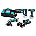 Makita Set orodij DDF453Z + DHR241Z + DGA452Z + DC18RC + 2 x BL1830B 