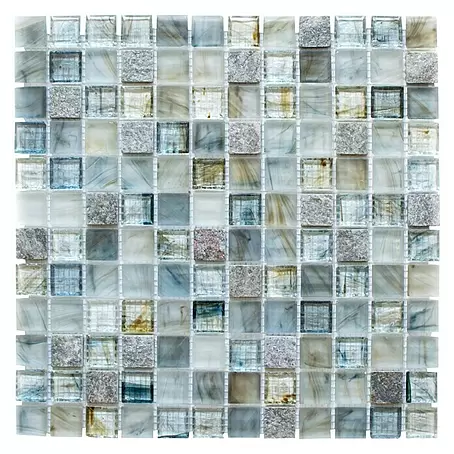 Mosaikfliese Quadrat Crystal Mix XCR 2505