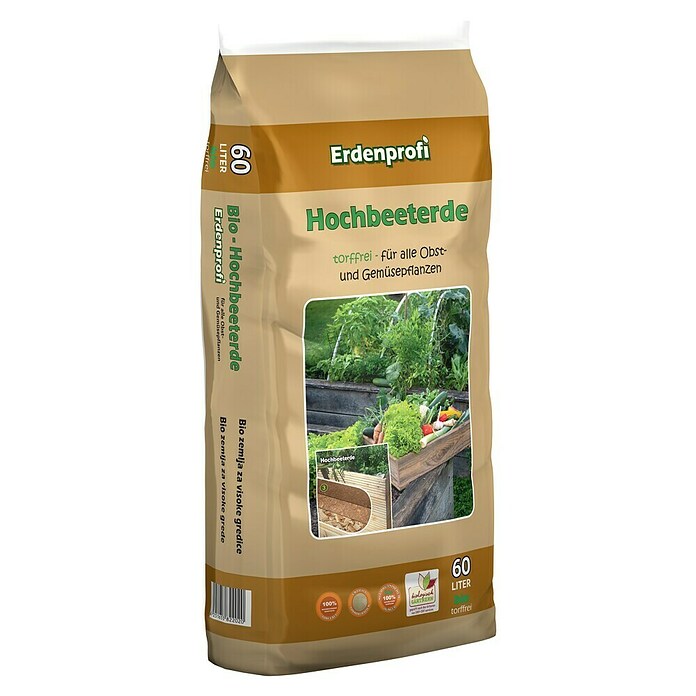 Bio zemlja za visoke gredice  (60 l) | BAUHAUS