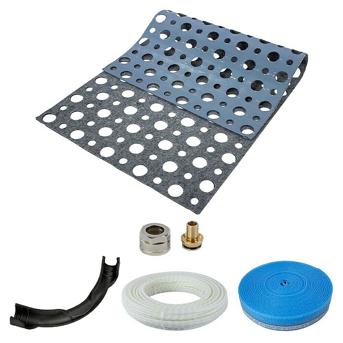 Solarfloor Fußbodenheizung Vlies Komplettpaket (Beheizbare Fläche: 10 m², 600 x 600 mm) | BAUHAUS